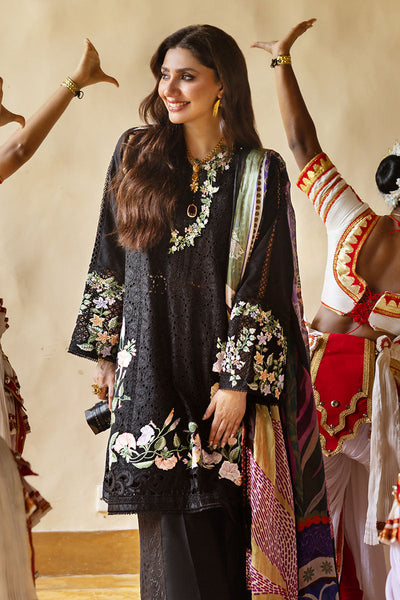 Mushq | Manaram Luxury Lawn 25 | Dazzling Glimmer -  Mushq Ladies Clothes - Original Designer Dress - House of Maryam