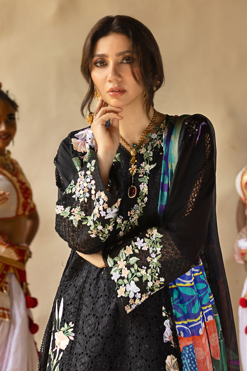 Mushq | Manaram Luxury Lawn 25 | Dazzling Glimmer -  Mushq Ladies Clothes - Original Designer Dress - House of Maryam