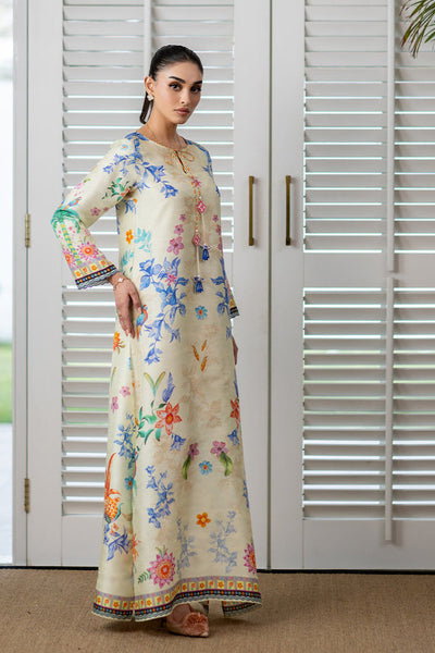 Mina Hassan | Signature Prints | Floral Sundress Kaftan -  Mina Hassan Ladies Clothes - Original Designer Dress - House of Maryam
