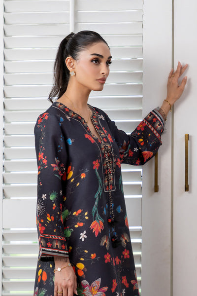 Mina Hassan | Eid 26 | Midnight Chic Kaftan-3