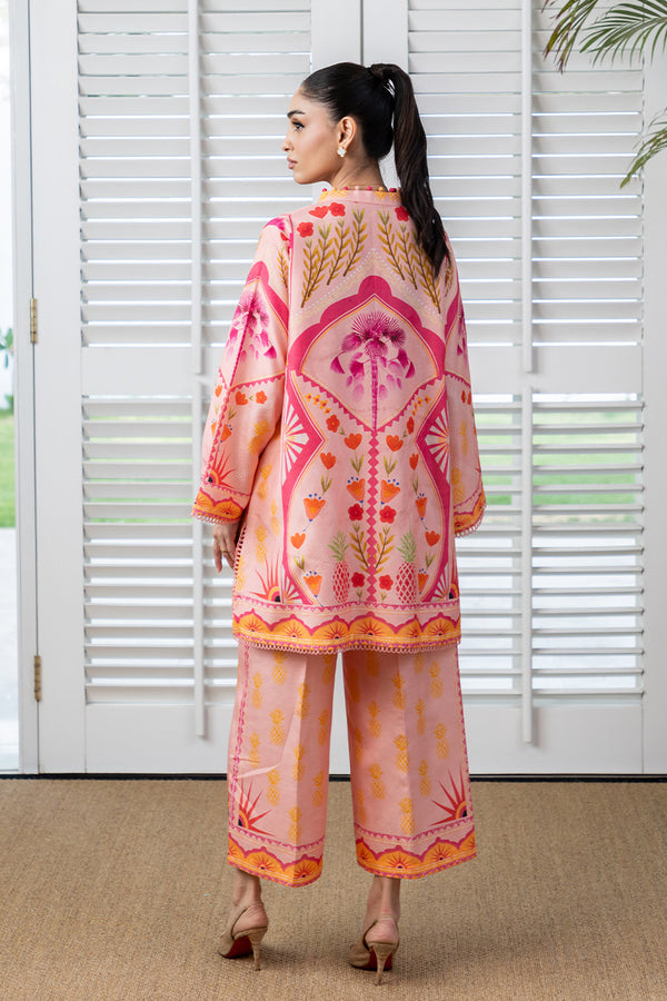 Mina Hassan | Signature Prints | Pink Aura -  Mina Hassan Ladies Clothes - Original Designer Dress - House of Maryam