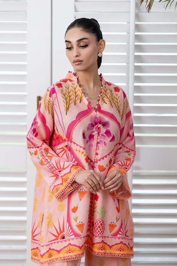 Mina Hassan | Signature Prints | Pink Aura -  Mina Hassan Ladies Clothes - Original Designer Dress - House of Maryam