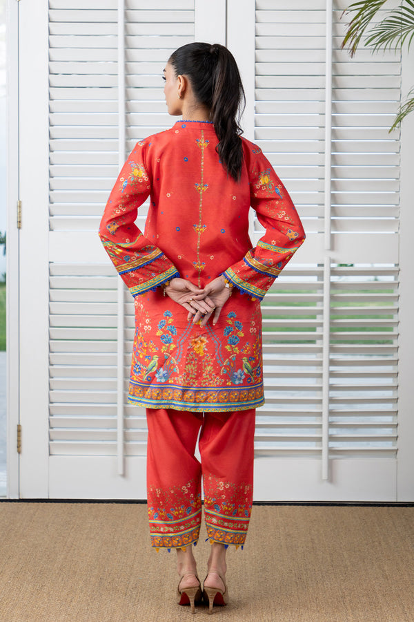 Mina Hassan | Signature Prints | Lemon Affair -  Mina Hassan Ladies Clothes - Original Designer Dress - House of Maryam