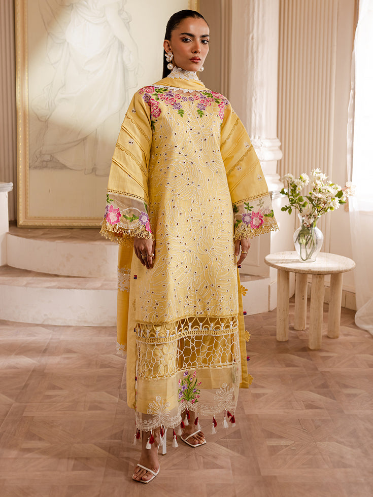 Parishay | Mira Winter | MW-01 | 3 PC Khaddar -  Parishay Luxury - Original Designer Dress - House of Maryam