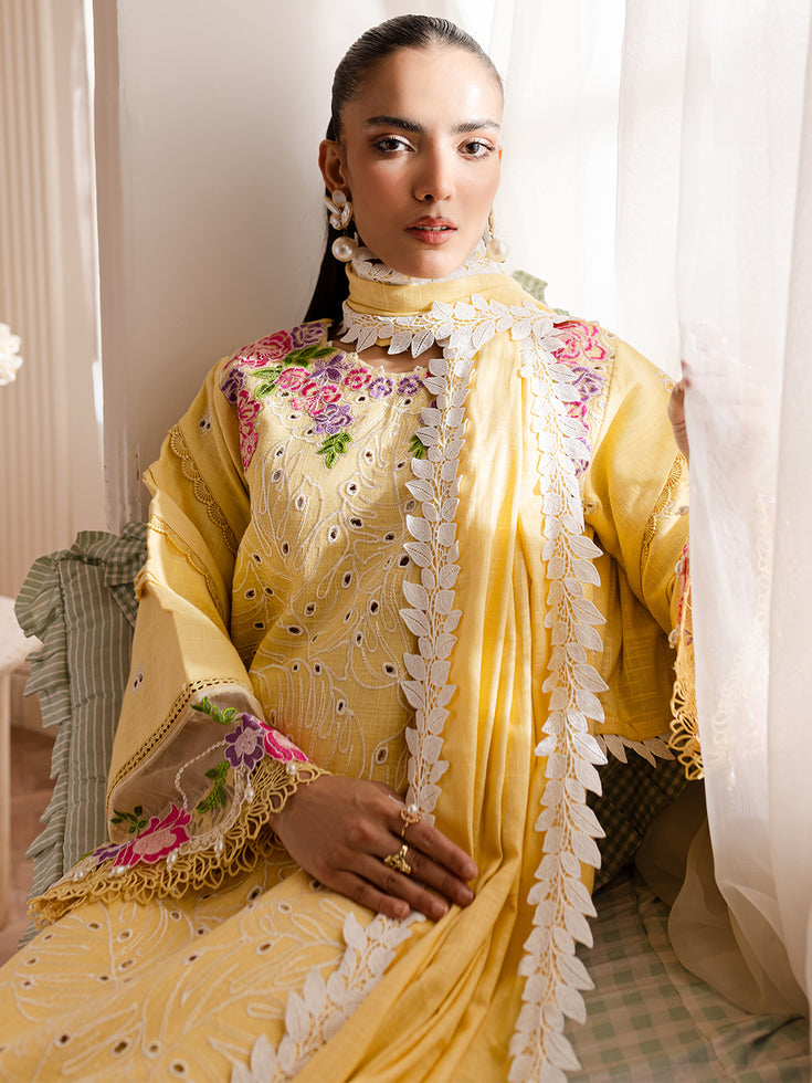 Parishay | Mira Winter | MW-01 | 3 PC Khaddar -  Parishay Luxury - Original Designer Dress - House of Maryam