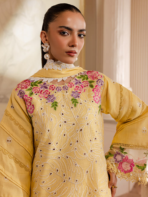Parishay | Mira Winter | MW-01 | 3 PC Khaddar -  Parishay Luxury - Original Designer Dress - House of Maryam