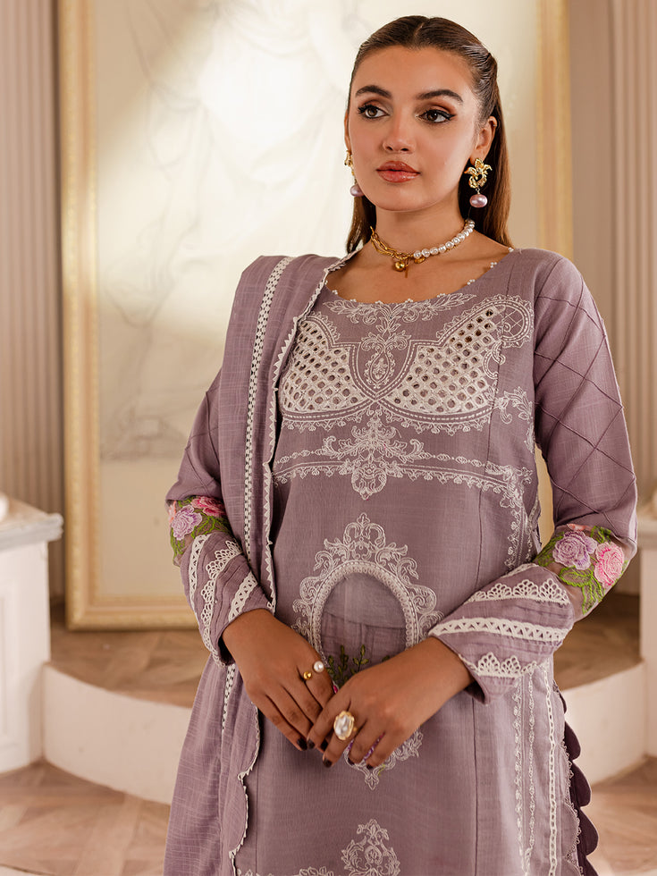 Parishay | Mira Winter | MW-04 | 3 PC Khaddar -  Parishay Luxury - Original Designer Dress - House of Maryam