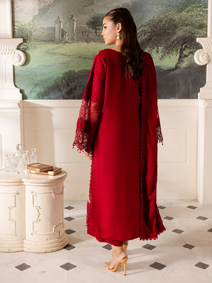 Parishay | Mira Winter | MW-08 | 3 PC Crepe -  Parishay Luxury - Original Designer Dress - House of Maryam
