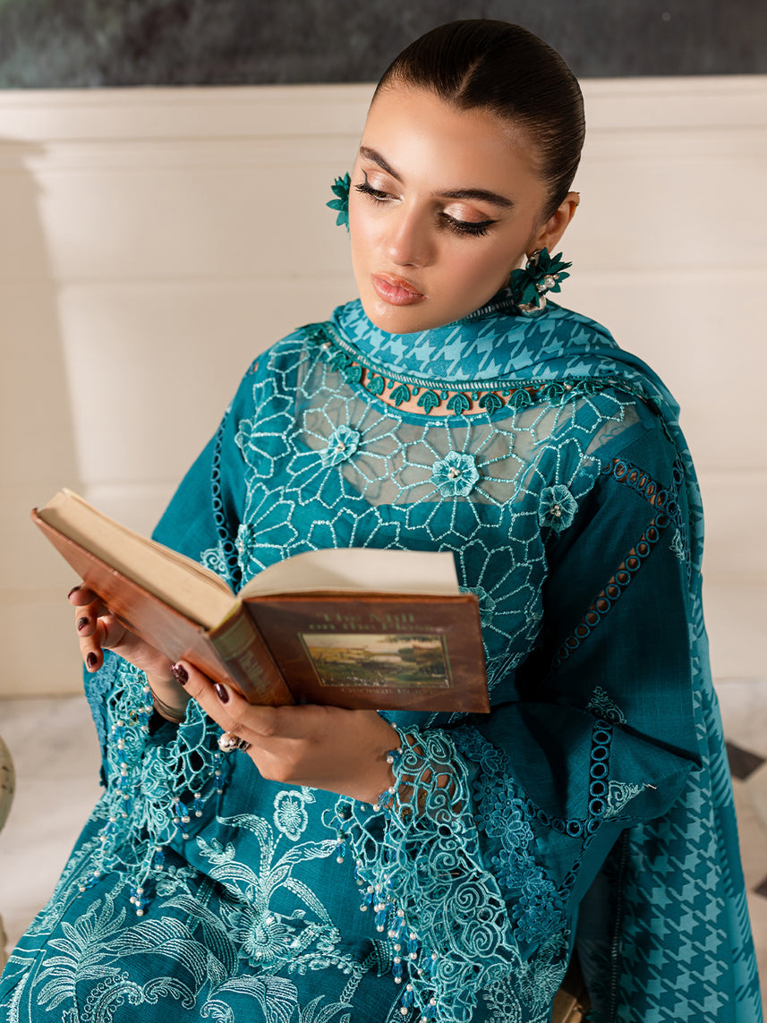 Parishay | Mira Winter | MW-12 | 3 PC Khaddar -  Parishay Luxury - Original Designer Dress - House of Maryam