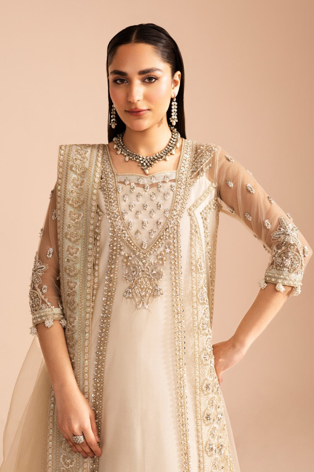 Maryum N Maria | Iris Formals | PREET - MW40007 -  Maryum N Maria Ladies Clothes - Original Designer Dress - House of Maryam