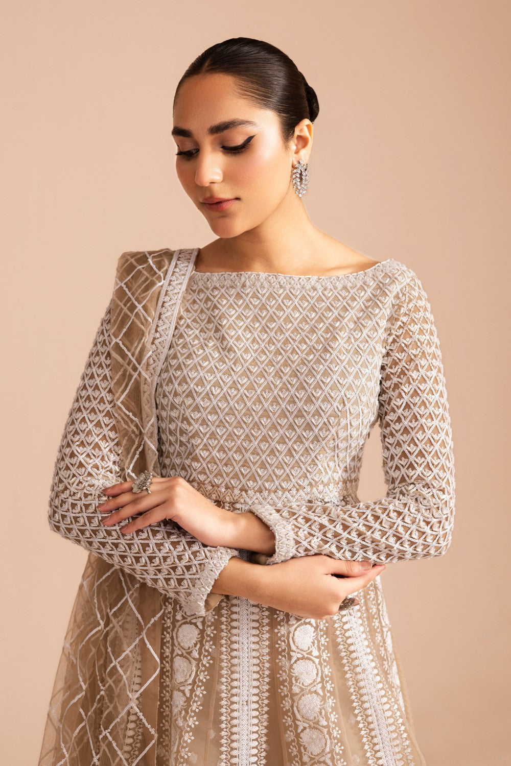 Maryum N Maria | Iris Formals | CHUNI - MW40012 -  Maryum N Maria Ladies Clothes - Original Designer Dress - House of Maryam
