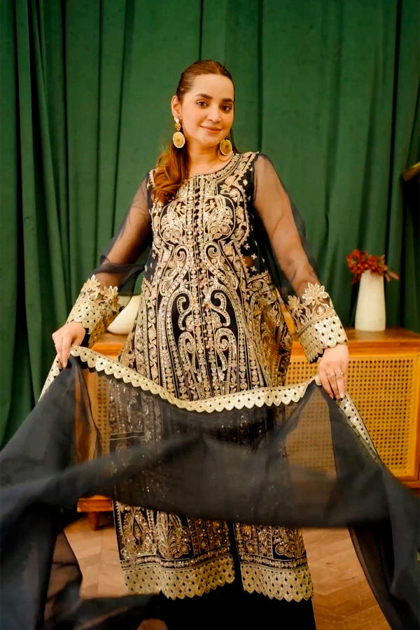 Maryum N Maria | Farisha Formals |   ELEA - MW40081 -  Maryum N Maria Ladies Clothes - Original Designer Dress - House of Maryam
