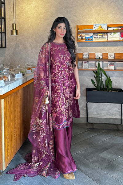 Maryum N Maria | Farisha Formals |  LYA - MW40082 -  Maryum N Maria Ladies Clothes - Original Designer Dress - House of Maryam
