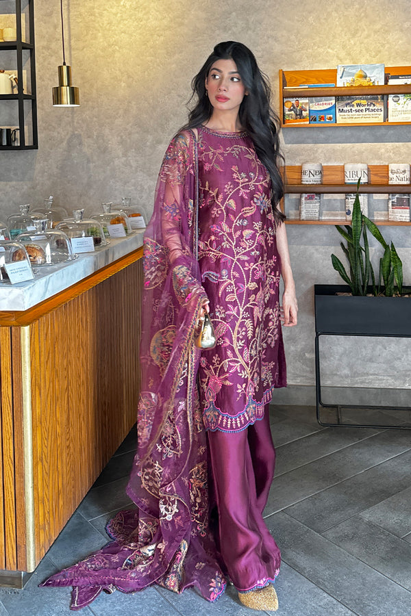 Maryum N Maria | Farisha Formals |  LYA - MW40082 -  Maryum N Maria Ladies Clothes - Original Designer Dress - House of Maryam