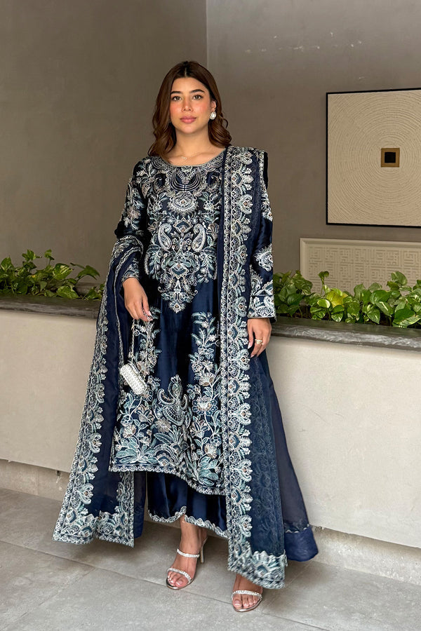 Maryum N Maria | Farisha Formals | ELYNA - MW40083 -  Maryum N Maria Ladies Clothes - Original Designer Dress - House of Maryam