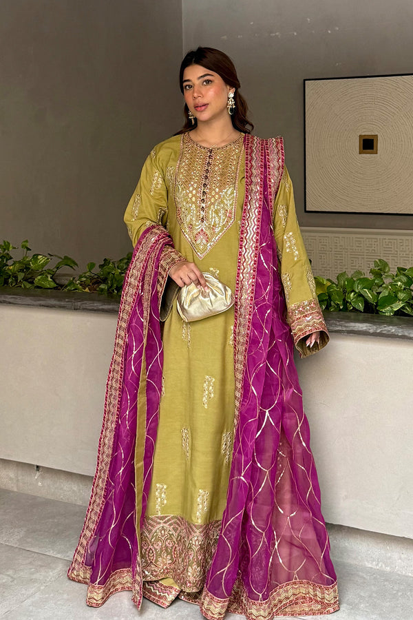Maryum N Maria | Farisha Formals | MAELLE - MW40091 -  Maryum N Maria Ladies Clothes - Original Designer Dress - House of Maryam