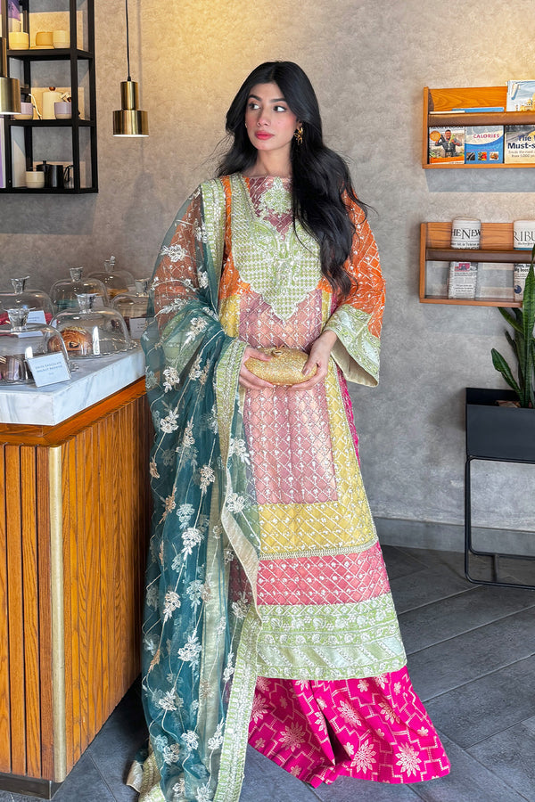 Maryum N Maria | Farisha Formals | NOELE - MW40095 -  Maryum N Maria Ladies Clothes - Original Designer Dress - House of Maryam