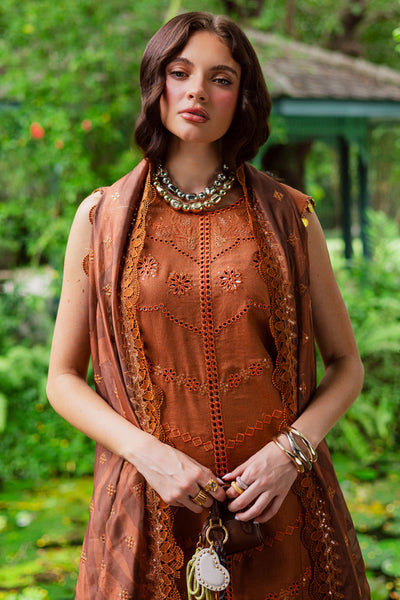 Marjjan | Bella Karandi 25 | MWK-37 A (RUST) -  Marjjan Ladies Clothes - Original Designer Dress - House of Maryam