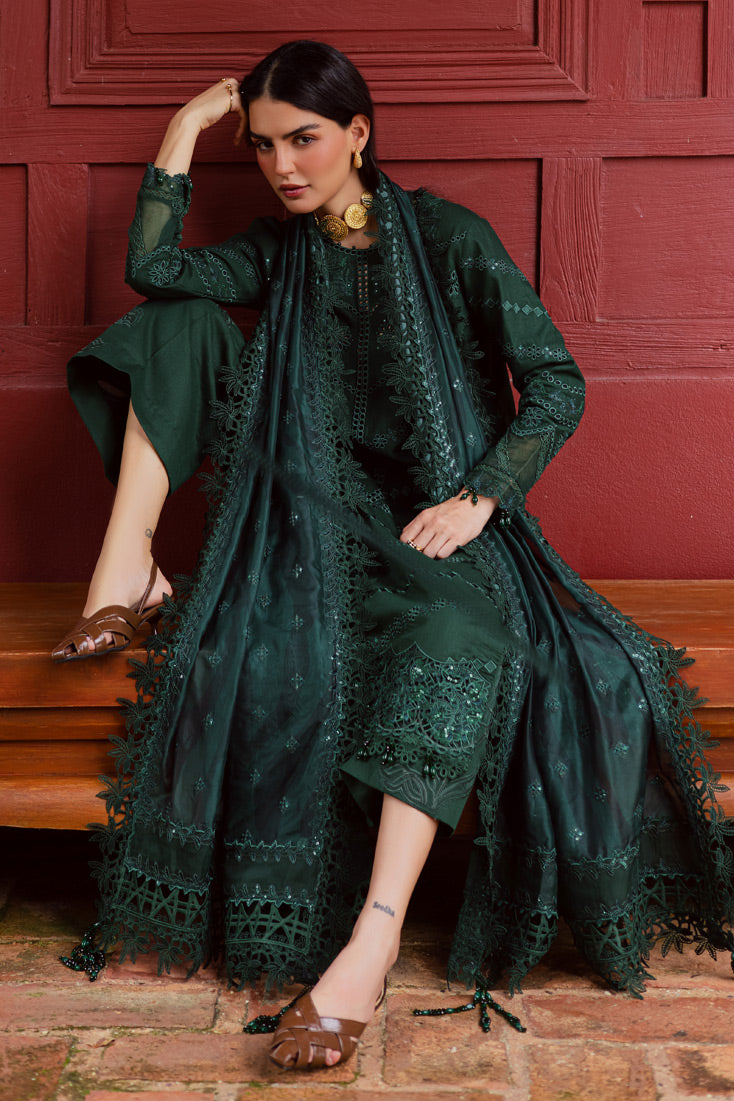 Marjjan | Bella Karandi 25 | MWK-37 B (GREEN) -  Marjjan Ladies Clothes - Original Designer Dress - House of Maryam