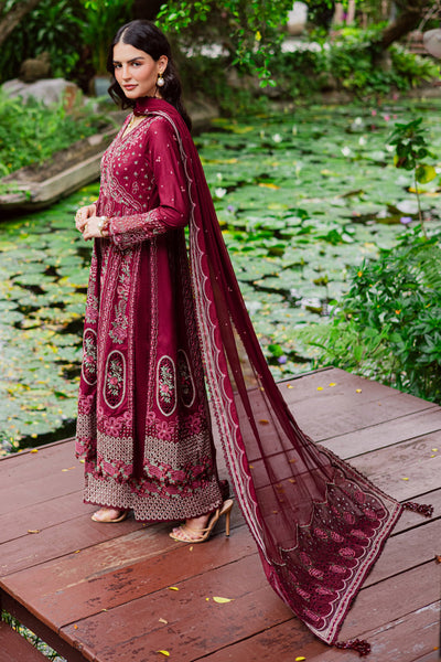 Marjjan | Bella Karandi 25 |MWK-39 A (MEHROON) -  Marjjan Ladies Clothes - Original Designer Dress - House of Maryam