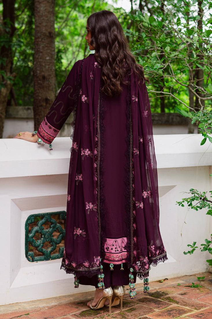 Marjjan | Bella Karandi 25 |MWK-42 B (MAGENTA) -  Marjjan Ladies Clothes - Original Designer Dress - House of Maryam
