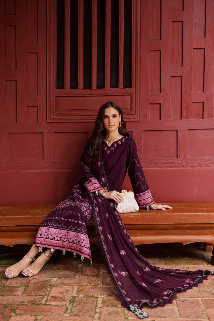 Marjjan | Bella Karandi 25 |MWK-42 B (MAGENTA) -  Marjjan Ladies Clothes - Original Designer Dress - House of Maryam