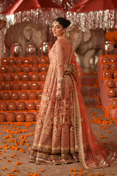 Maryum N Maria | Husn Wedding Formals | KUNDAN CORAL - MWS5638