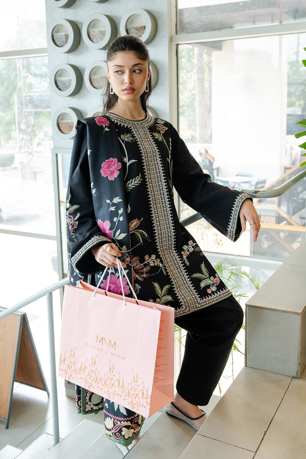 Maryum N Maria | Latte Layers Pret | HAZEL HAZE - MWS5823-5