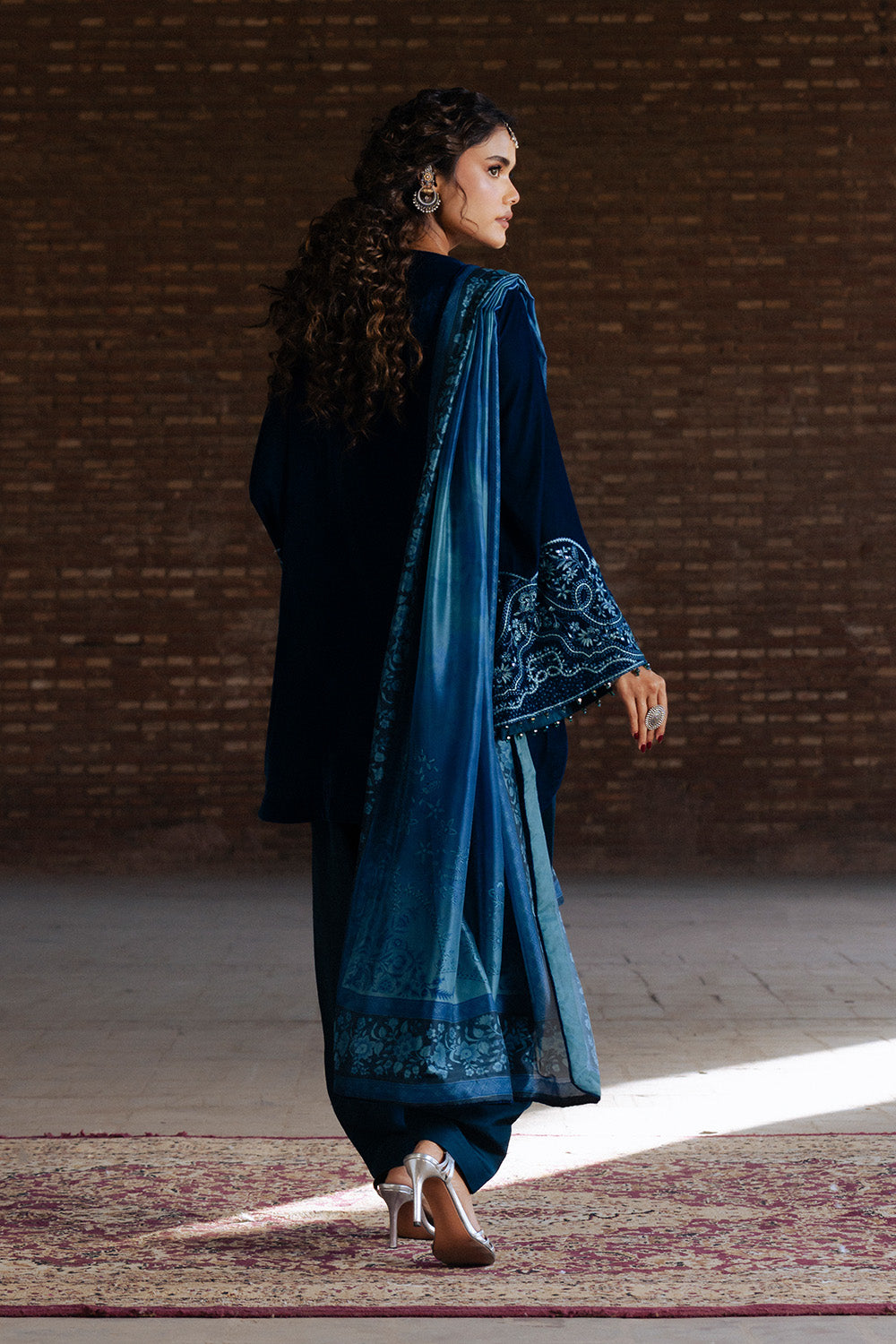 Maryum N Maria | Gulshan e Makhmal | CAPUCINE - MWS5888-2