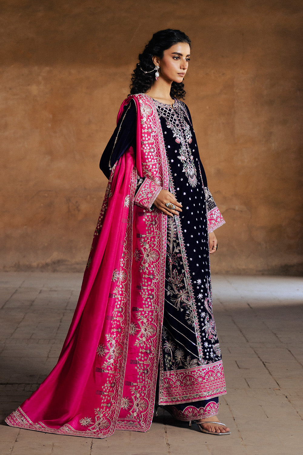Maryum N Maria | Gulshan e Makhmal | FÉLICITÉ - MWS5890, image 4