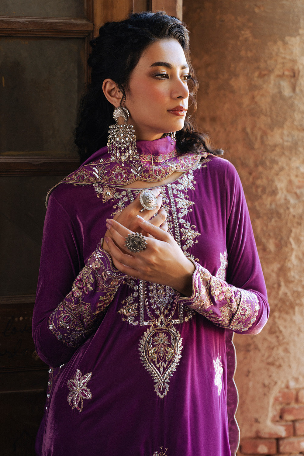 Maryum N Maria | Gulshan e Makhmal | HAYDÉE - MWS5892, image 3