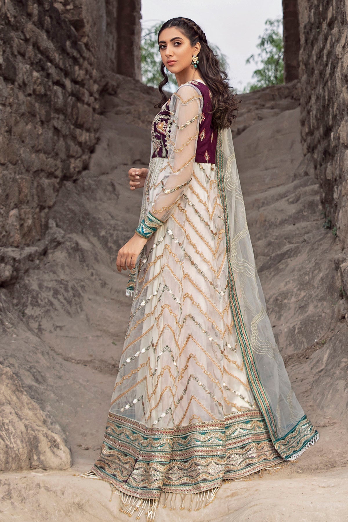 Motifz | Luxury Formal | 2768-PEARL -  Motifz Ladies Clothes - Original Designer Dress - House of Maryam
