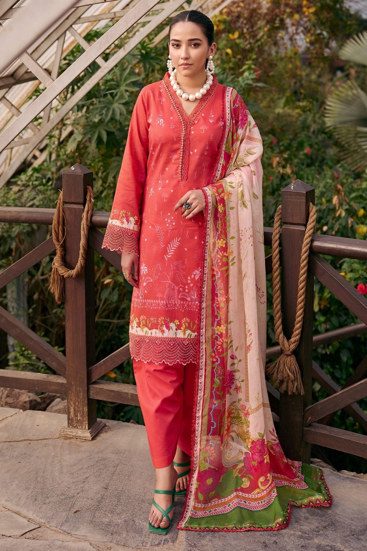 Motifz | Umang Lawn | 3548-ASLI -  Motifz Ladies Clothes - Original Designer Dress - House of Maryam