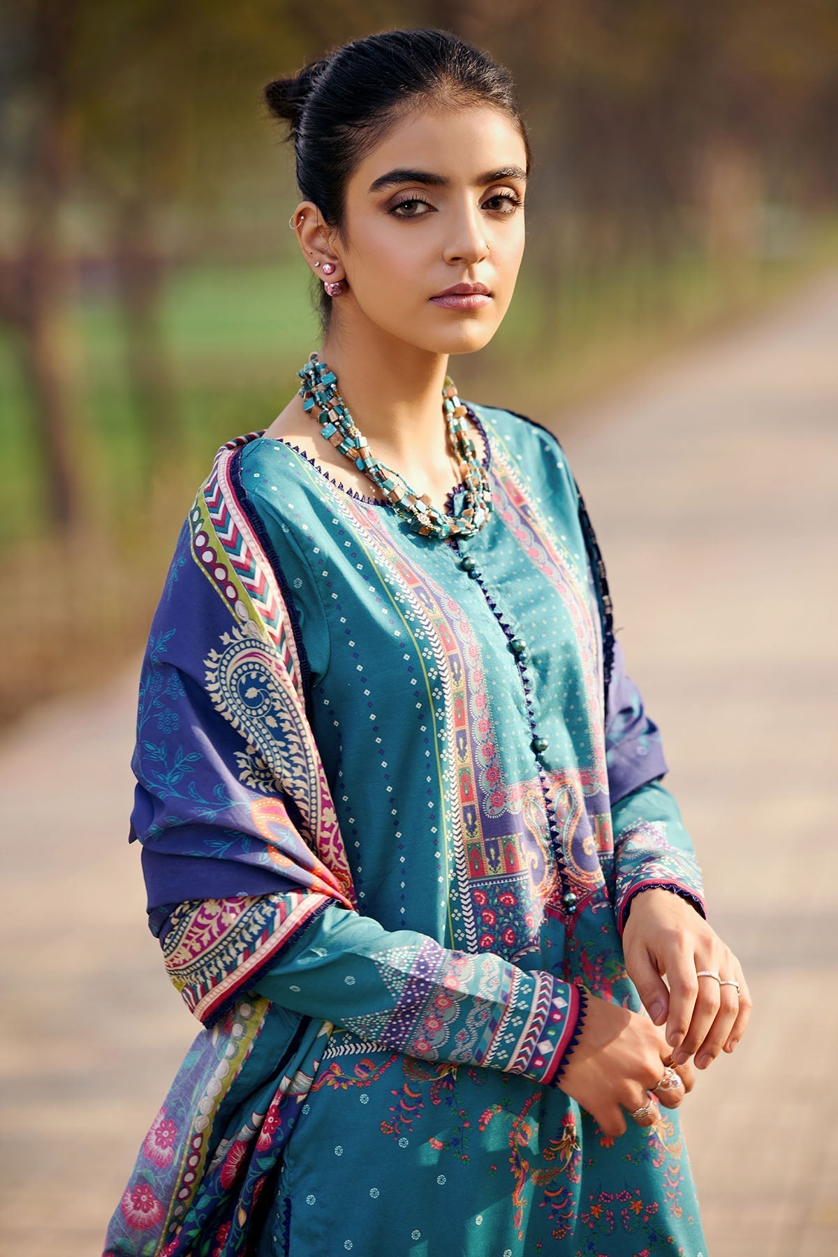 Motifz | Umang Lawn | 3556-SENA -  Motifz Ladies Clothes - Original Designer Dress - House of Maryam