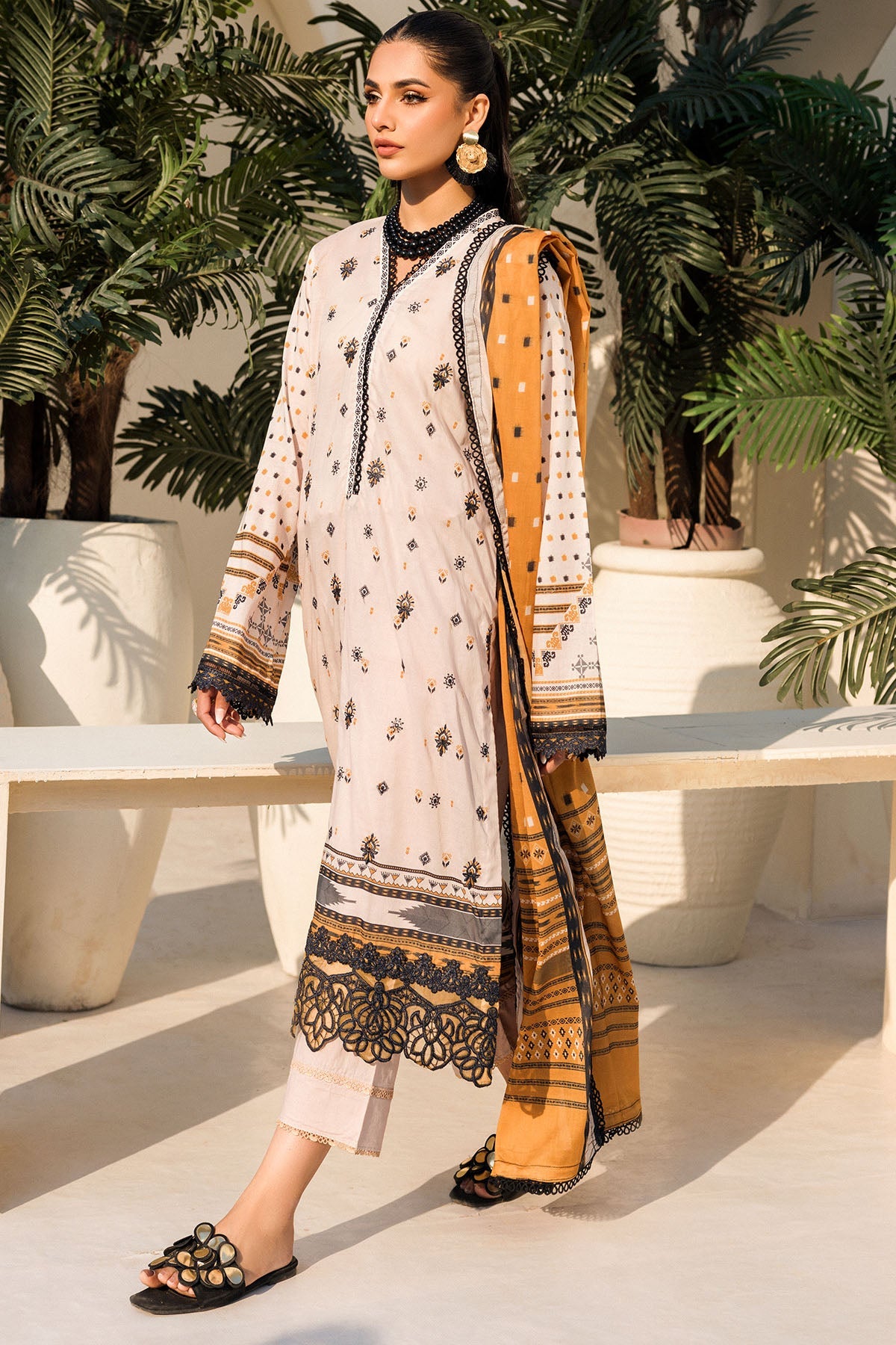 Motifz | Umang Lawn | 4632-PURVAI -  Motifz Ladies Clothes - Original Designer Dress - House of Maryam