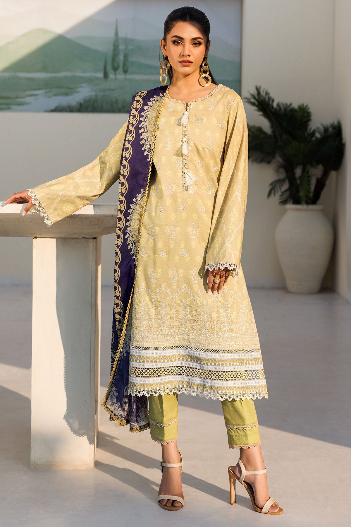 Motifz | Umang Lawn | 4635-PASBAAN -  Motifz Ladies Clothes - Original Designer Dress - House of Maryam