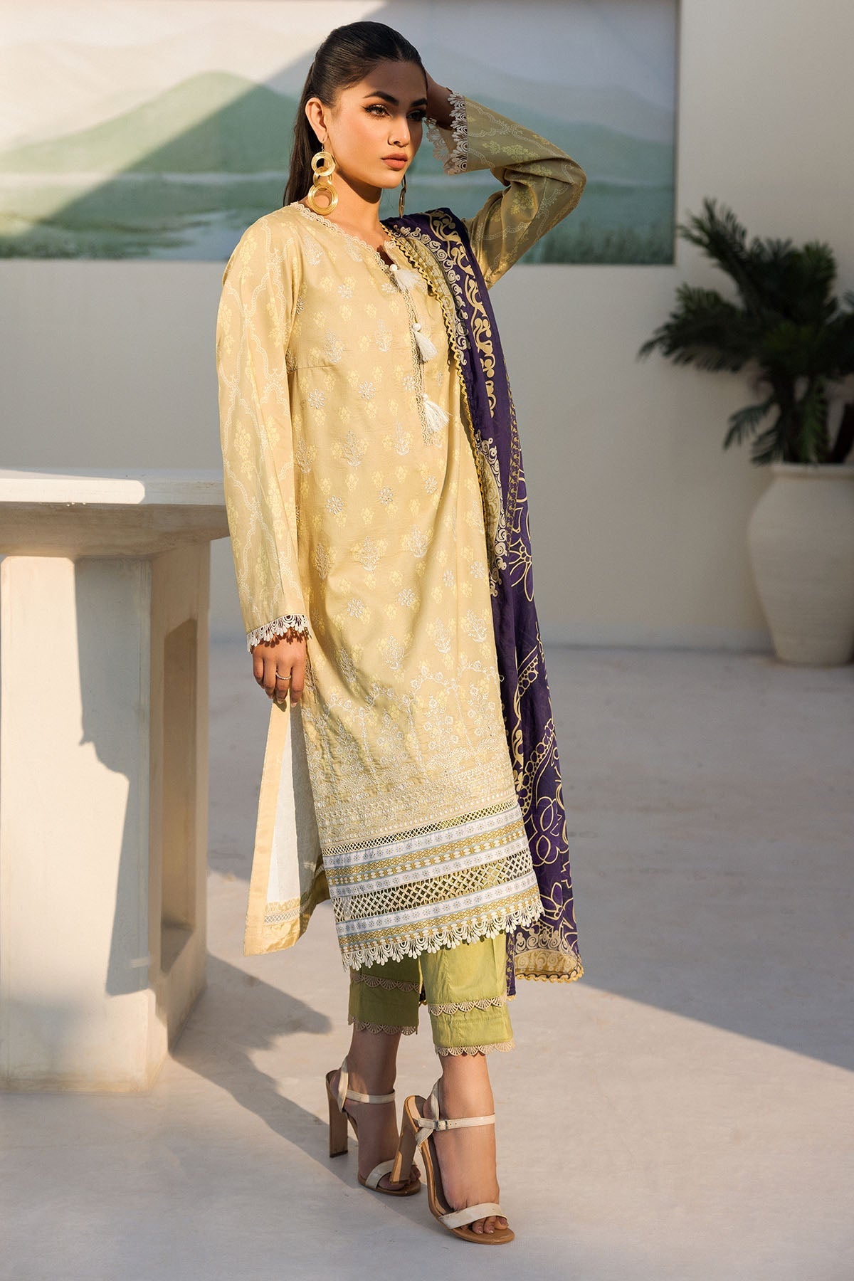 Motifz | Umang Lawn | 4635-PASBAAN -  Motifz Ladies Clothes - Original Designer Dress - House of Maryam