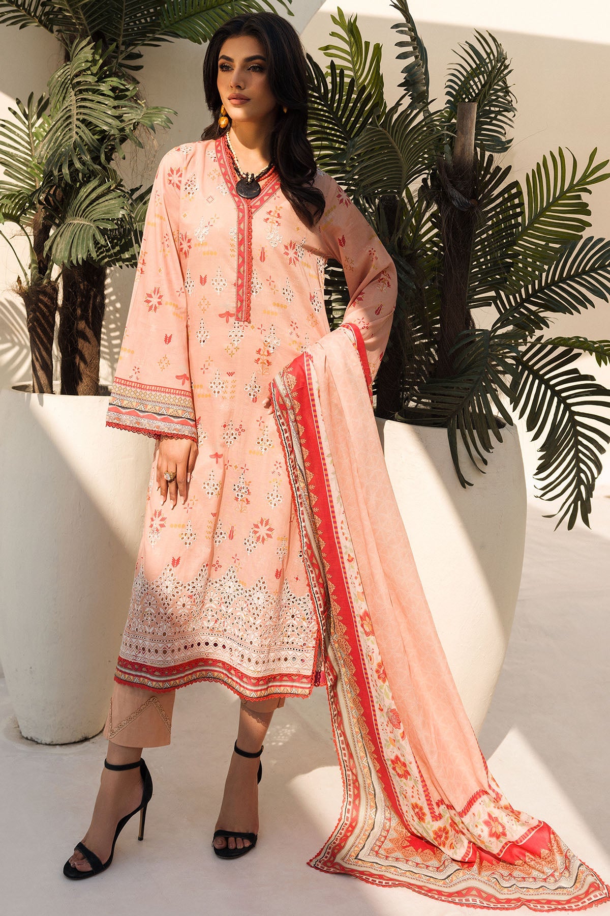 Motifz | Umang Lawn | 4639-NEELKAMAL -  Motifz Ladies Clothes - Original Designer Dress - House of Maryam