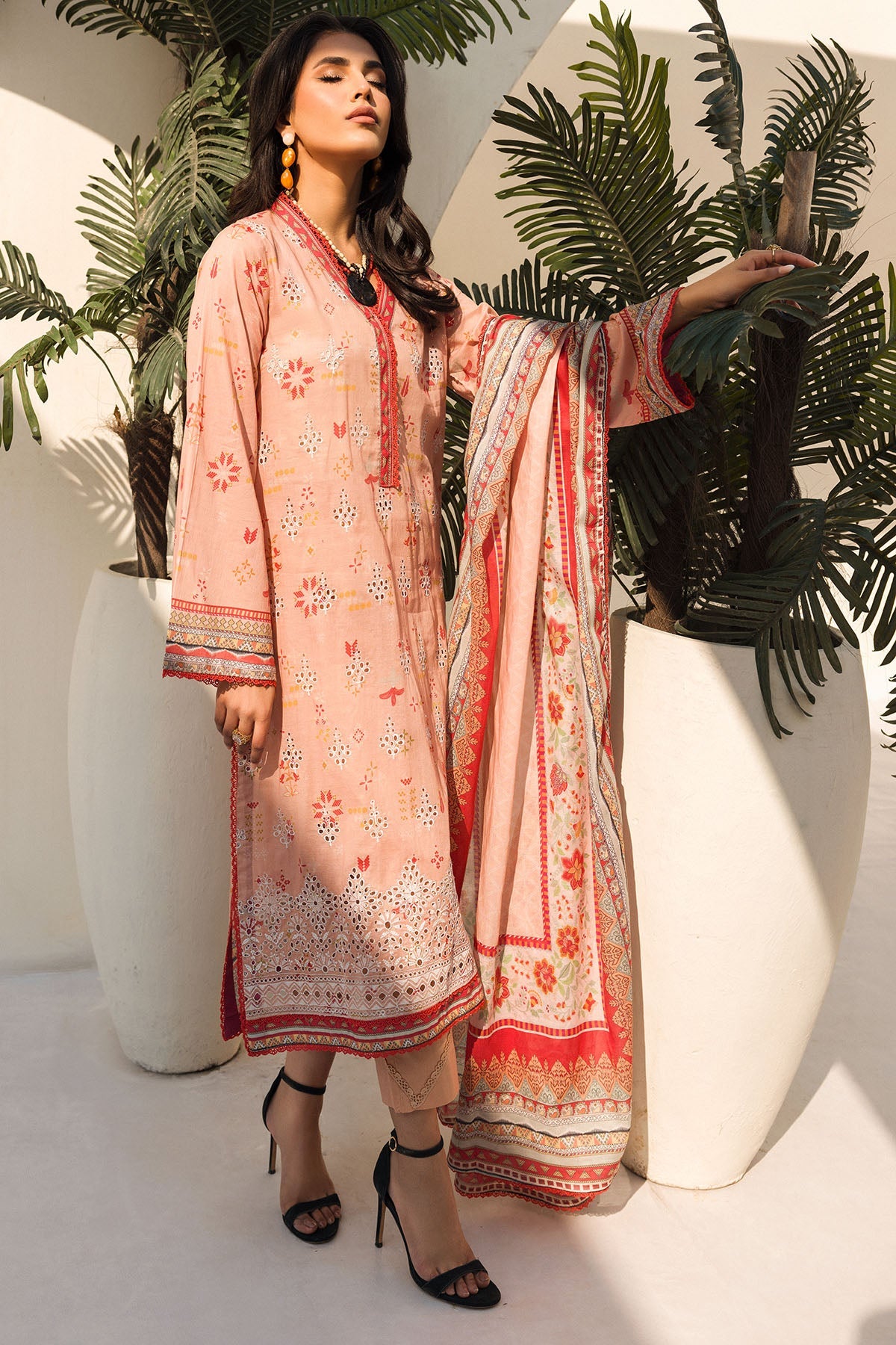 Motifz | Umang Lawn | 4639-NEELKAMAL -  Motifz Ladies Clothes - Original Designer Dress - House of Maryam