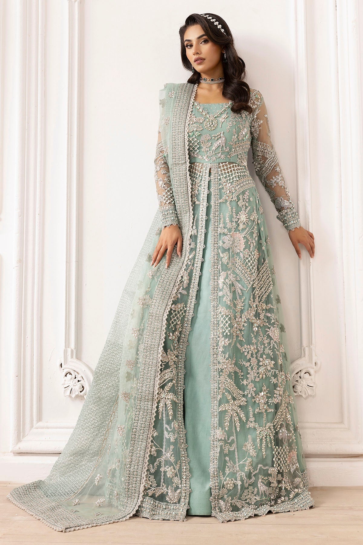 Motifz | Luxury Formal | 4932-AROOSH -  Motifz Ladies Clothes - Original Designer Dress - House of Maryam