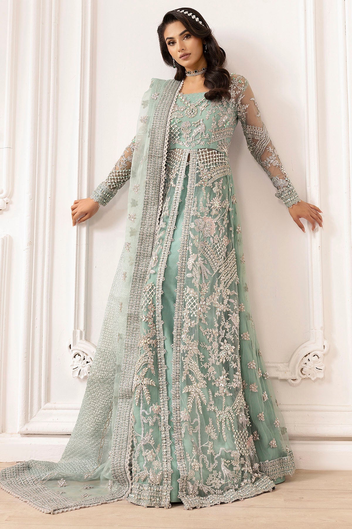 Motifz | Luxury Formal | 4932-AROOSH -  Motifz Ladies Clothes - Original Designer Dress - House of Maryam