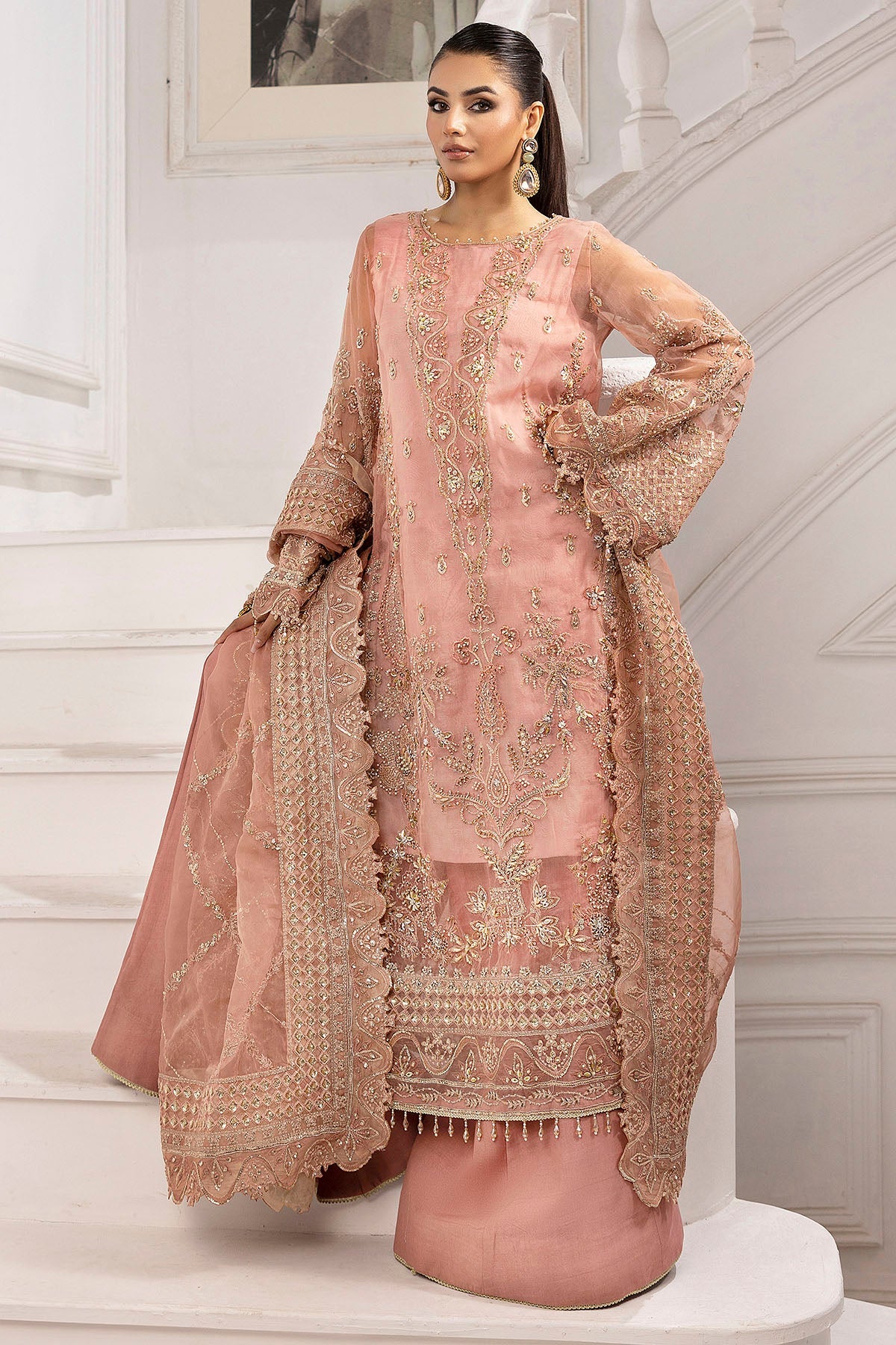 Motifz | Luxury Formal | 4934-ABSHAR -  Motifz Ladies Clothes - Original Designer Dress - House of Maryam