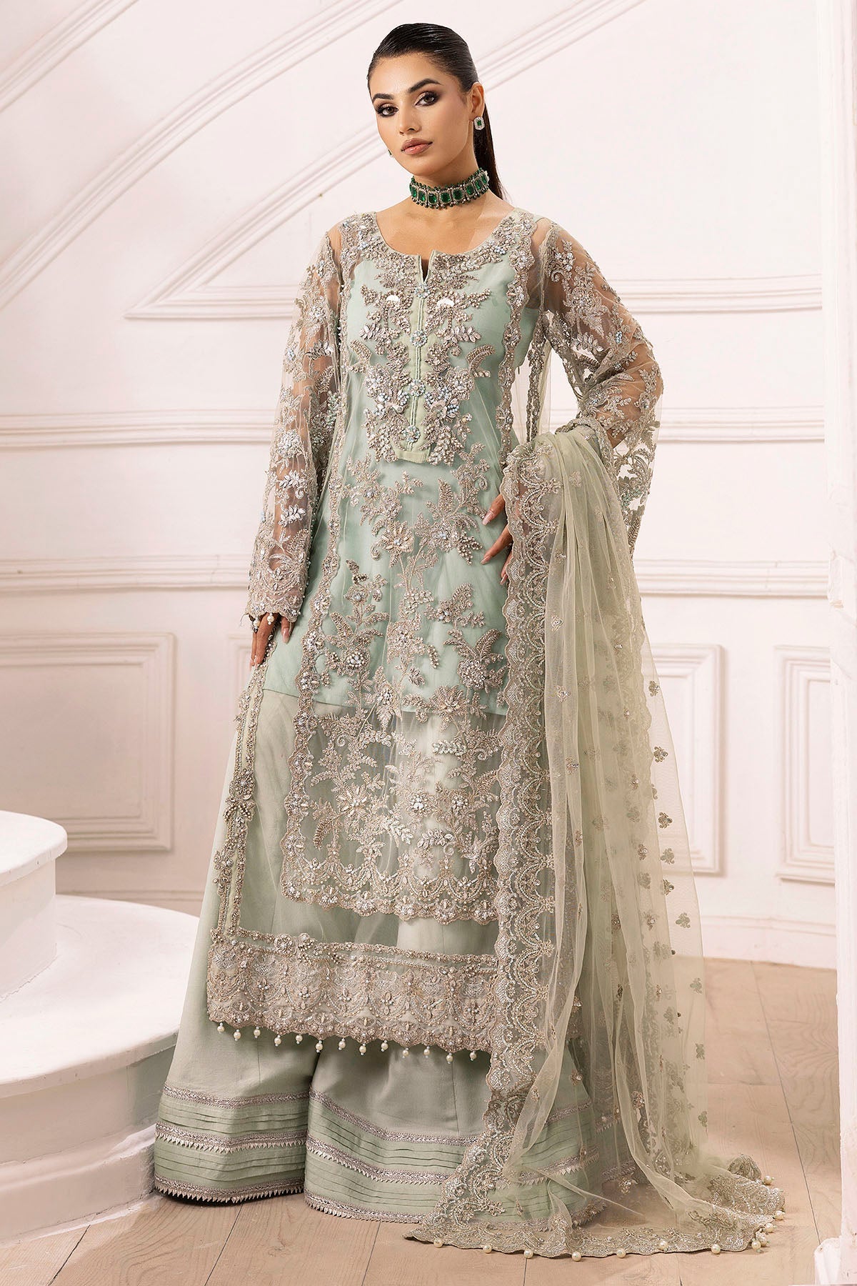 Motifz | Luxury Formal | 4936-JANAN -  Motifz Ladies Clothes - Original Designer Dress - House of Maryam