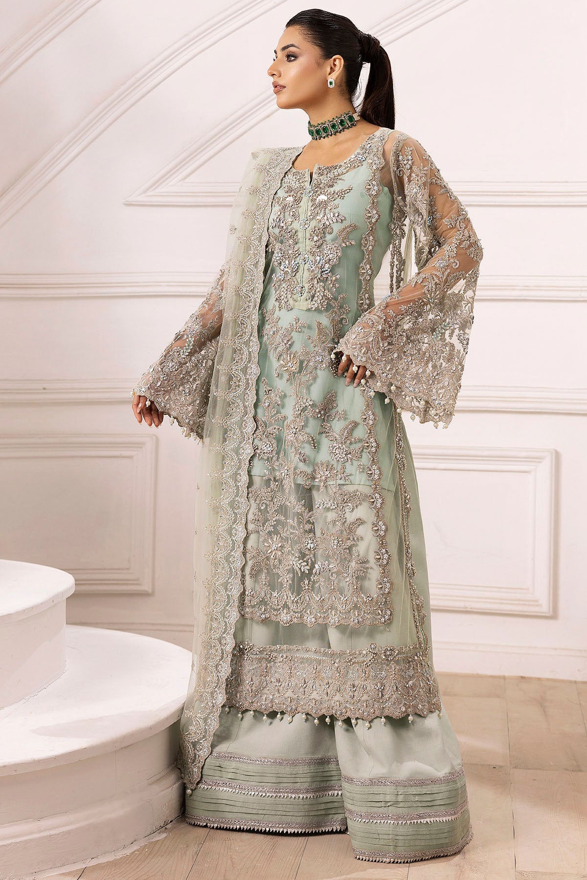 Motifz | Luxury Formal | 4936-JANAN -  Motifz Ladies Clothes - Original Designer Dress - House of Maryam
