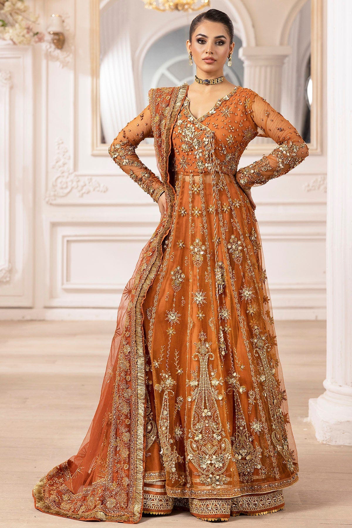 Motifz | Luxury Formal | 4938-RAHA -  Motifz Ladies Clothes - Original Designer Dress - House of Maryam