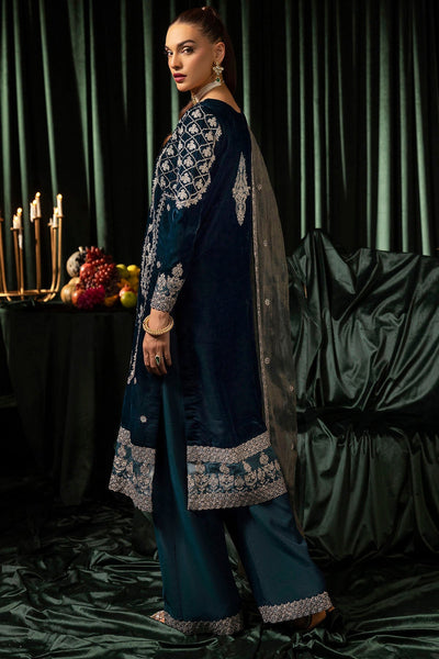 Motifz | Velvet Formals | 5093-DANEEN -  Motifz Ladies Clothes - Original Designer Dress - House of Maryam