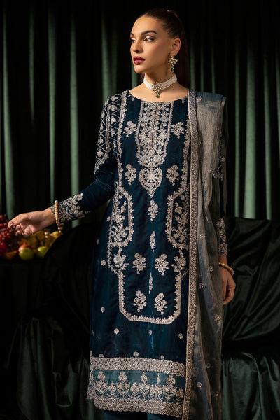 Motifz | Velvet Formals | 5093-DANEEN -  Motifz Ladies Clothes - Original Designer Dress - House of Maryam