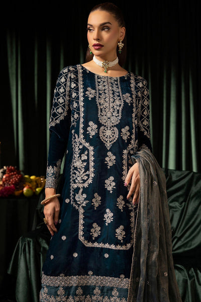 Motifz | Velvet Formals | 5093-DANEEN -  Motifz Ladies Clothes - Original Designer Dress - House of Maryam