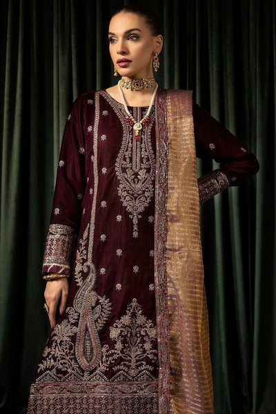 Motifz | Velvet Formals | 5096-DAISHA -  Motifz Ladies Clothes - Original Designer Dress - House of Maryam