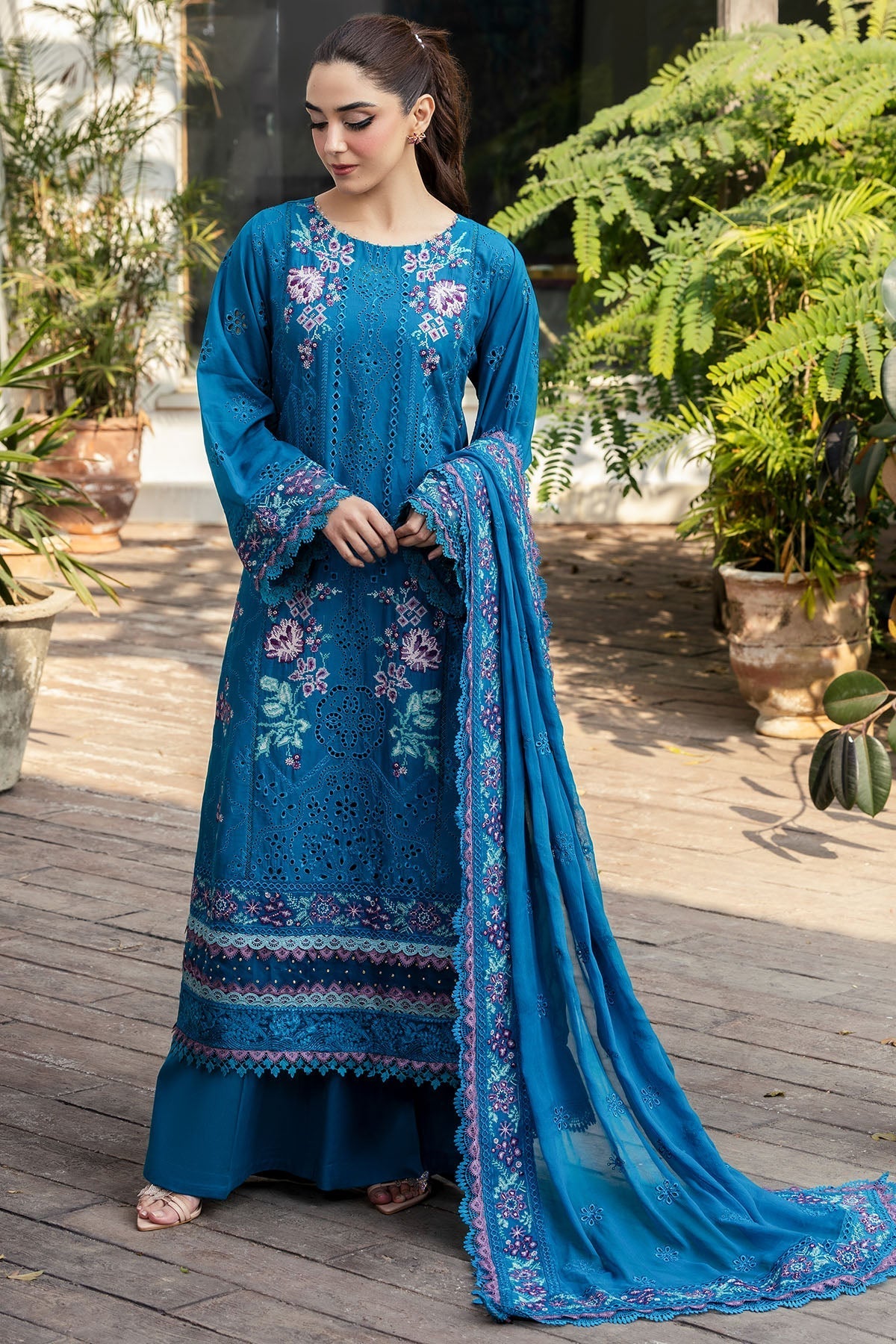 Motifz | Premium Lawn 25 | 5310-MARGO -  Motifz Ladies Clothes - Original Designer Dress - House of Maryam